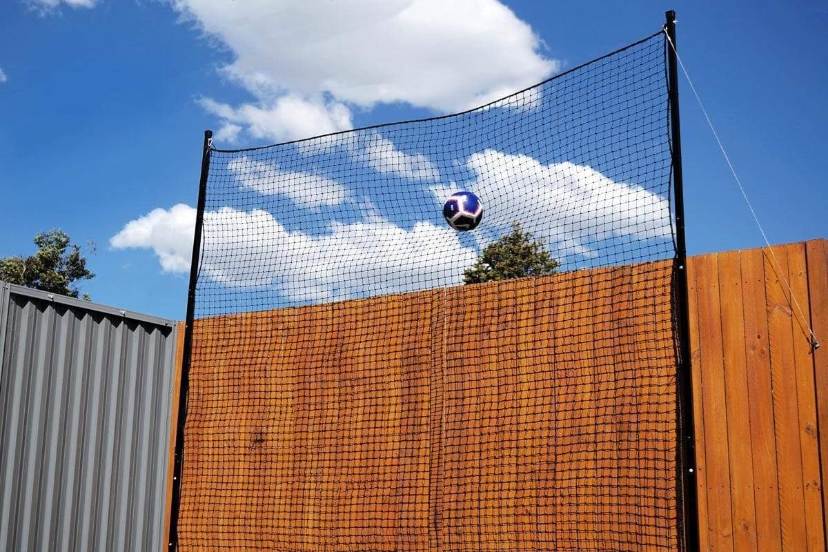 Ball Stop Barrier Nets with 2 Support Posts - 100mm sq (Multiple Sizes) - Image 13
