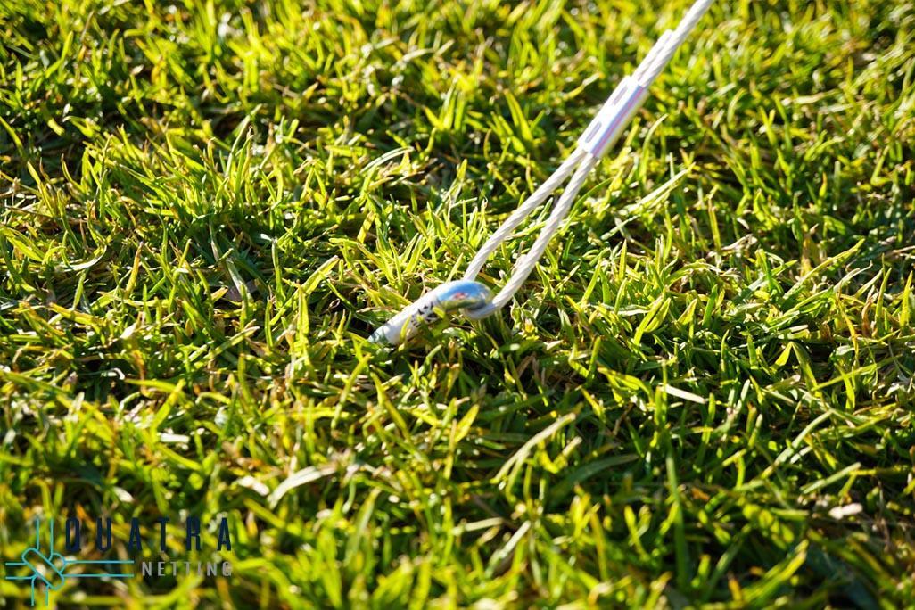 Ball Stop Barrier Nets with 2 Support Posts - 40mm sq - Image 11