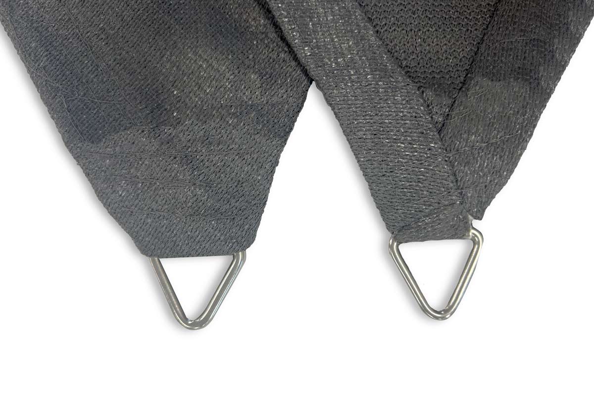 Charcoal Rectangle Ultra-Heavy Duty Shade Sail - Image 4