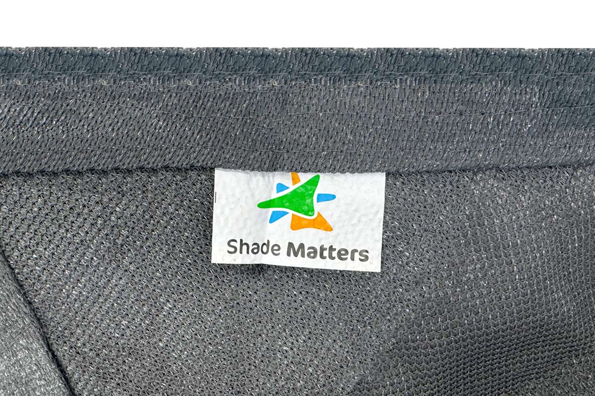 Charcoal Right Angle Triangle Ultra-Heavy Duty Shade Sail - Image 6