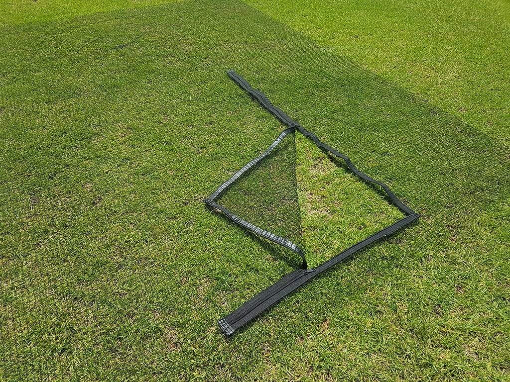 Complete Wall Net with F-Zipper (3.5m x 3.5m Netting) - Black - Image 9