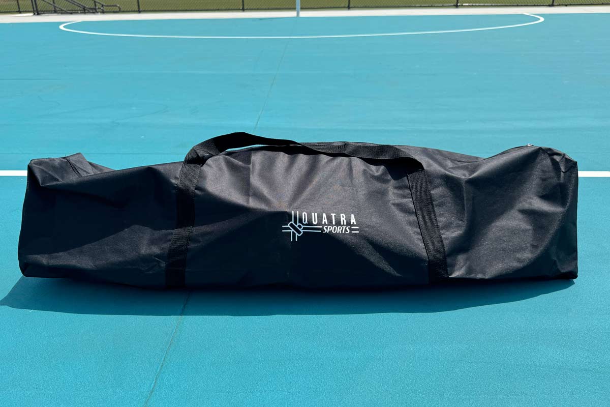 Deluxe Portable Pickleball Net with Wheels - Image 7