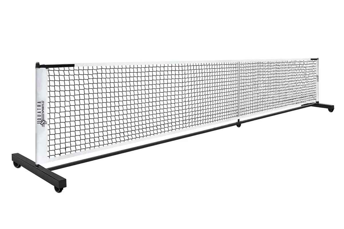 Deluxe Portable Pickleball Net with Wheels - Image 8