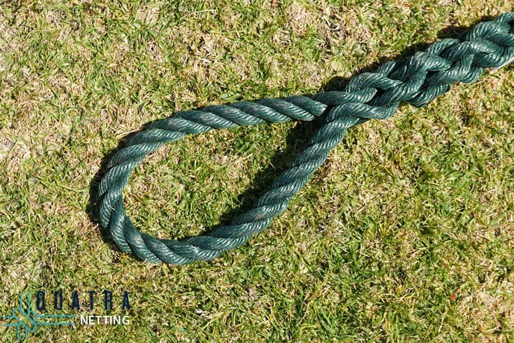 Heavy Duty Climbing Cargo Net: 250mm Mesh / GREEN - Image 6