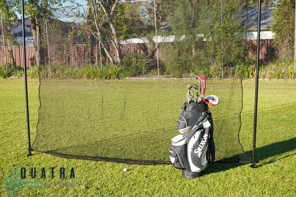 Heavy Duty Golf Impact Practice Net: 3m x 3m with Support Posts - Image 3