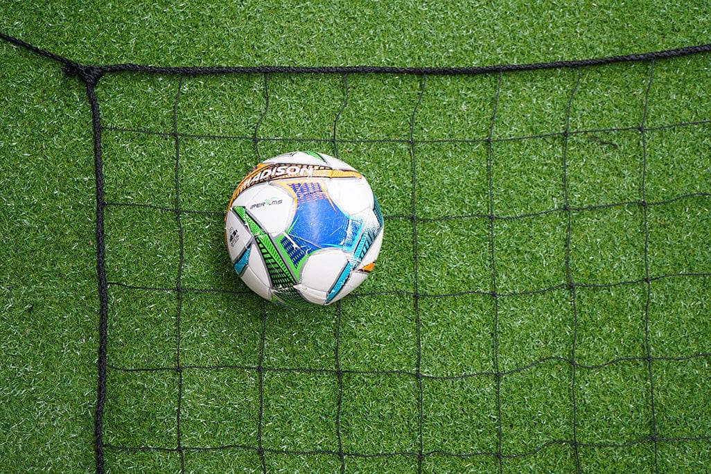 Soccer Barrier Netting - 100mm sq with 6mm Rope Border (Multiple Sizes)