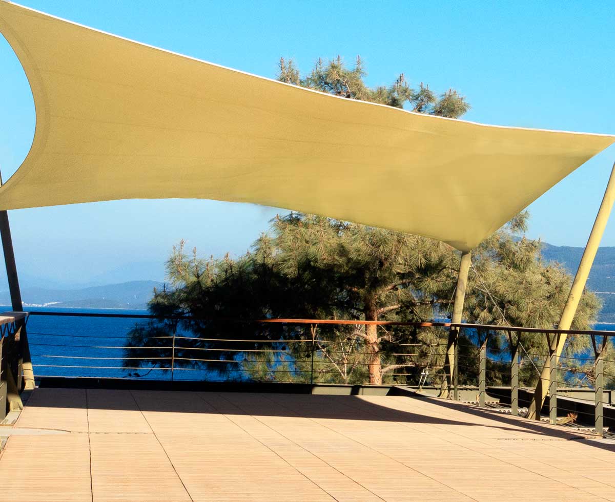 Sand Square Waterproof Shade Sail - Image 3
